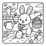 Cozy Farm Friends Coloring Book Print + Digital Bundle