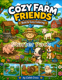 Cozy Farm Friends Printable Coloring Book — Digital Download
