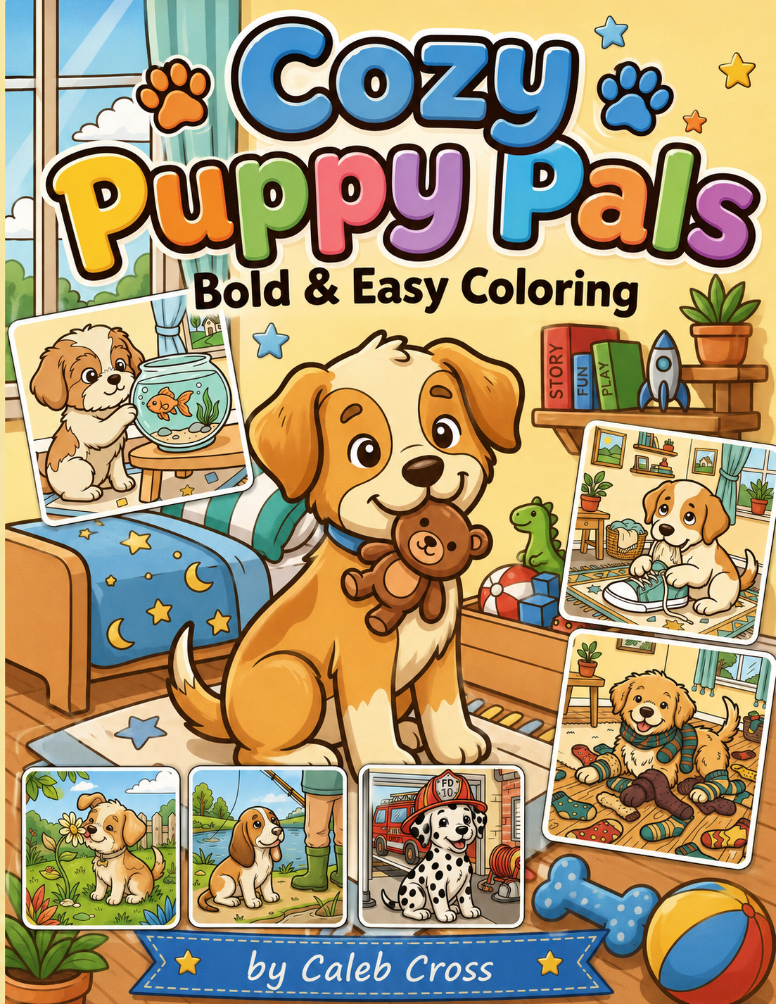 Complete Cozy Bundle Pack Printable Coloring Books — Digital Download