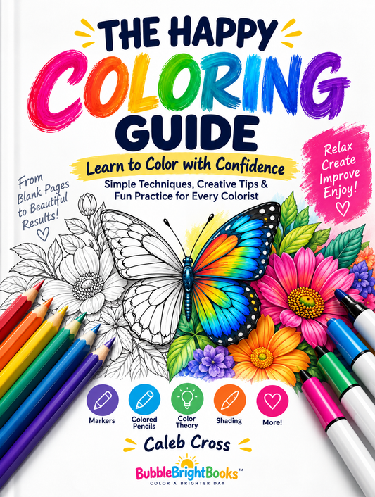 The Happy Coloring Guide — Digital Download