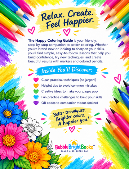 The Happy Coloring Guide — Digital Download