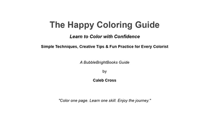 The Happy Coloring Guide — Digital Download