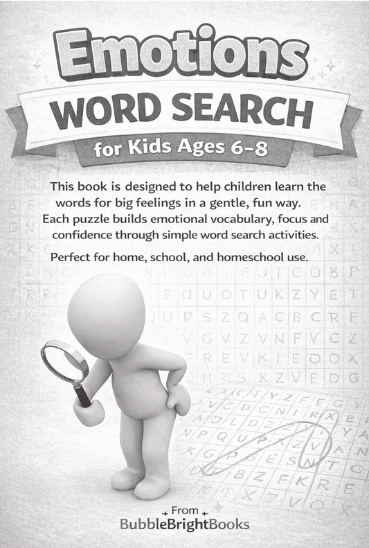 Emotions Word Search