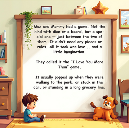 Love You More: Mommy & Max's Bedtime Adventure
