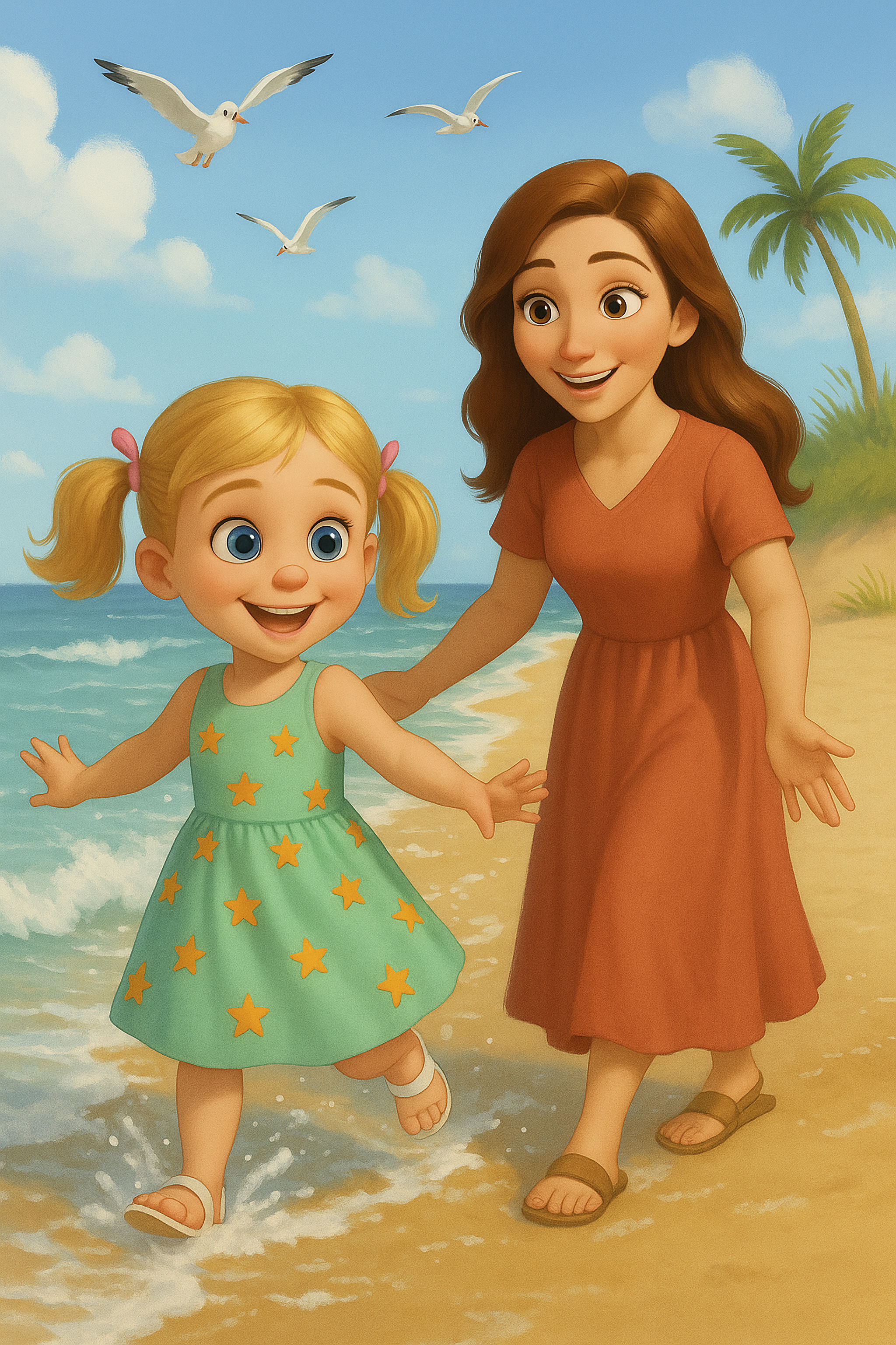 Love You More: Sarah & Lily at the Beach