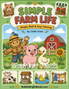 Simple Farm Life Printable Coloring Book — Digital Download