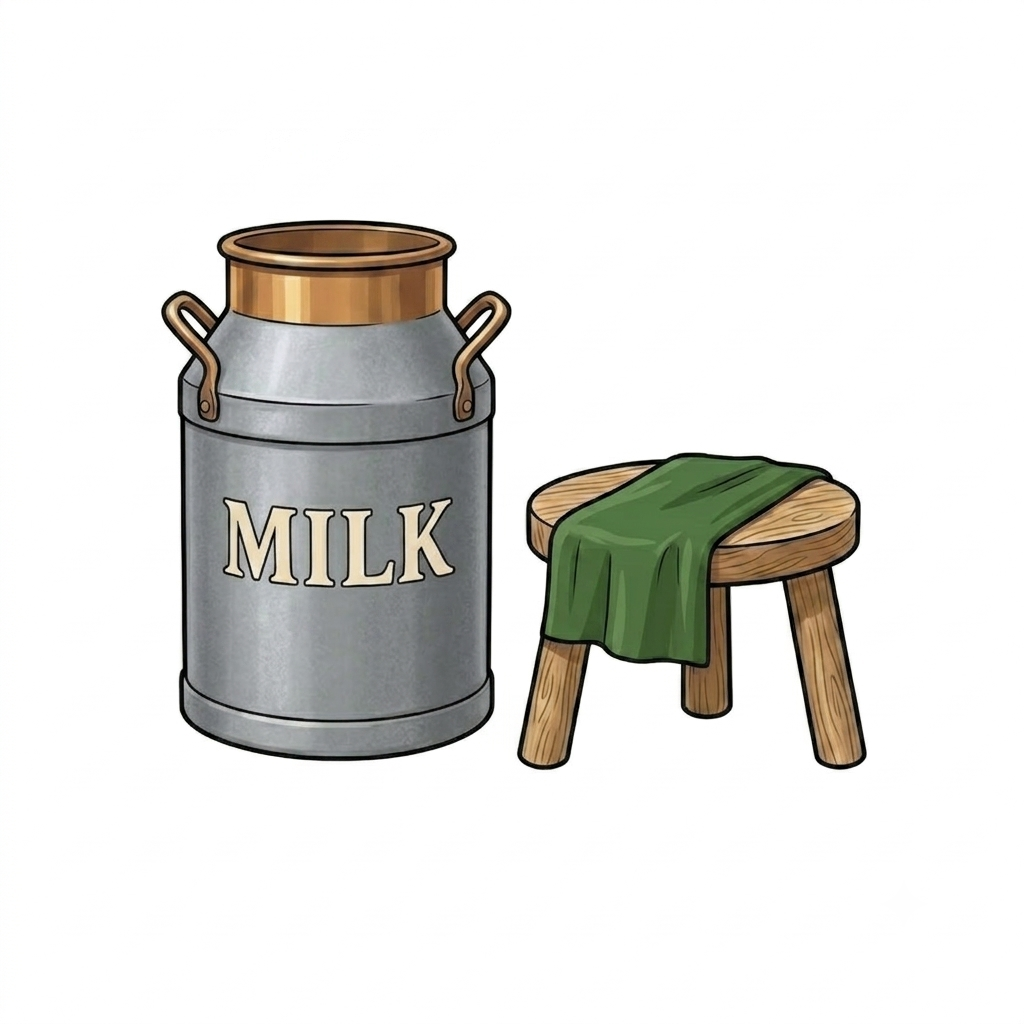 Free Simple Farm Life coloring-page preview