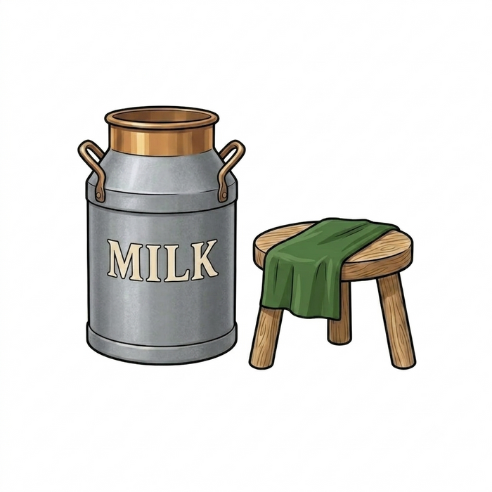 Free Simple Farm Life coloring-page preview